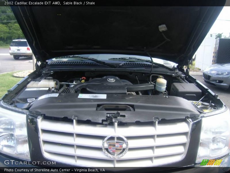 Sable Black / Shale 2002 Cadillac Escalade EXT AWD