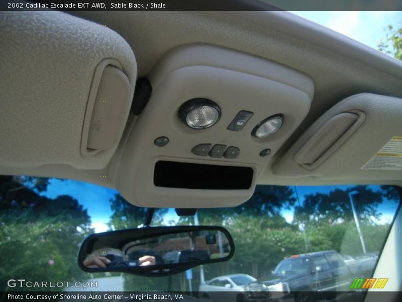 Sable Black / Shale 2002 Cadillac Escalade EXT AWD