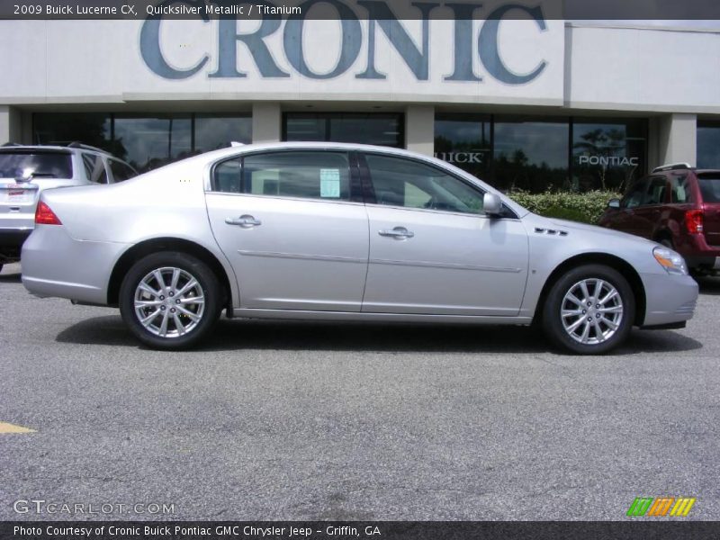 Quicksilver Metallic / Titanium 2009 Buick Lucerne CX