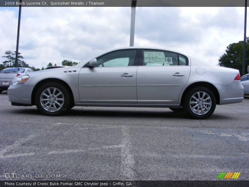 Quicksilver Metallic / Titanium 2009 Buick Lucerne CX