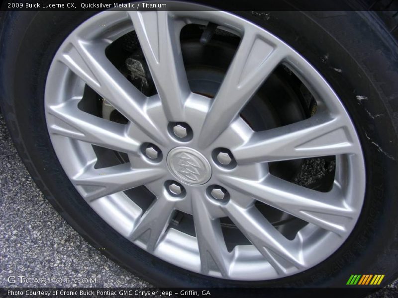 Quicksilver Metallic / Titanium 2009 Buick Lucerne CX