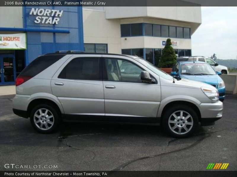 Platinum Metallic / Gray 2006 Buick Rendezvous CX AWD