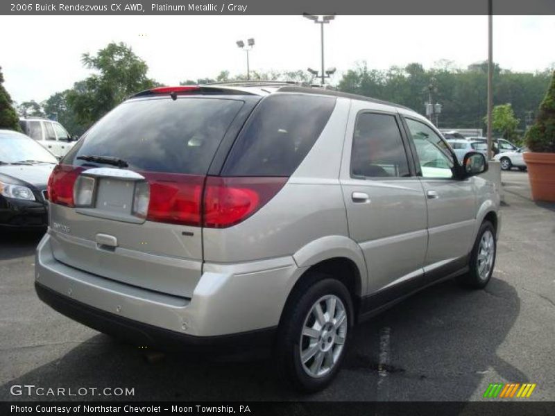 Platinum Metallic / Gray 2006 Buick Rendezvous CX AWD