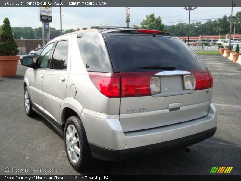 Platinum Metallic / Gray 2006 Buick Rendezvous CX AWD