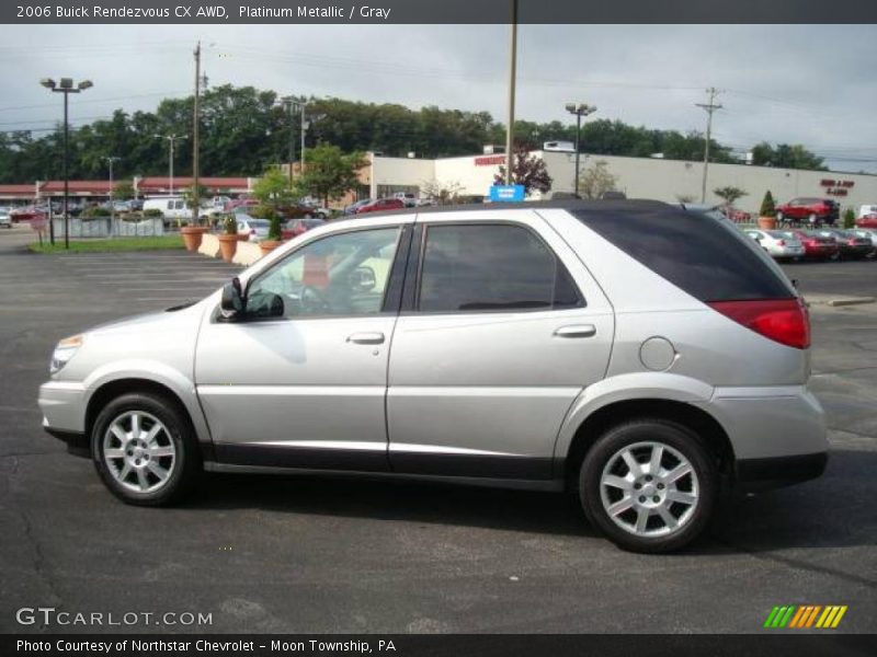 Platinum Metallic / Gray 2006 Buick Rendezvous CX AWD