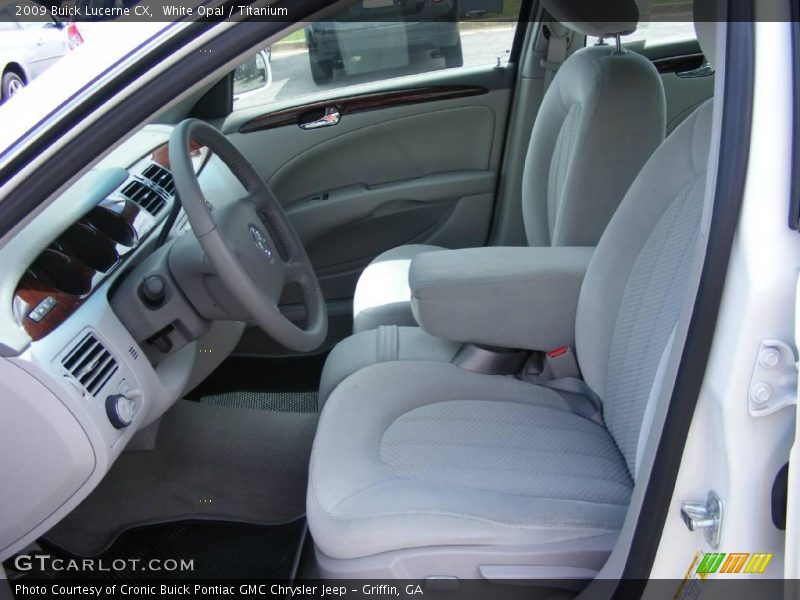 White Opal / Titanium 2009 Buick Lucerne CX