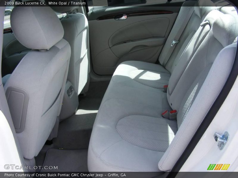 White Opal / Titanium 2009 Buick Lucerne CX