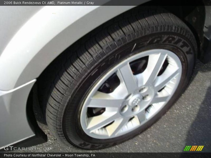Platinum Metallic / Gray 2006 Buick Rendezvous CX AWD