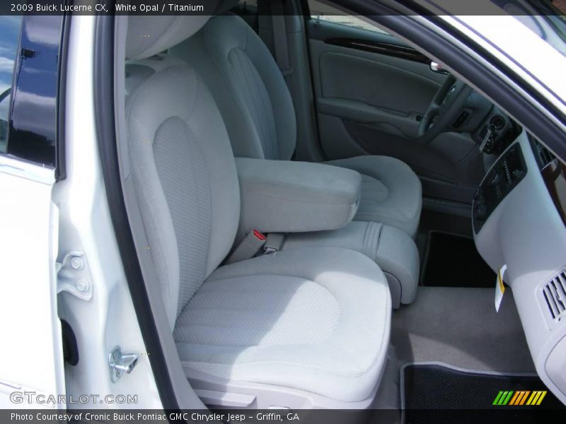 White Opal / Titanium 2009 Buick Lucerne CX