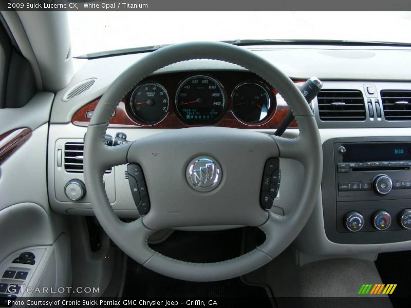 White Opal / Titanium 2009 Buick Lucerne CX
