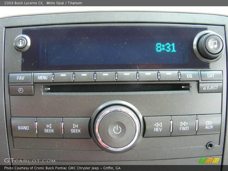 White Opal / Titanium 2009 Buick Lucerne CX