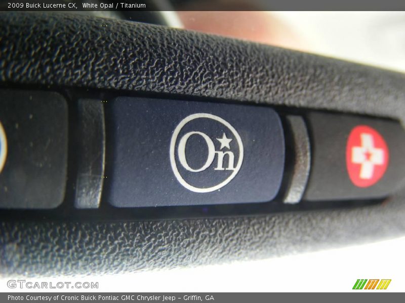 White Opal / Titanium 2009 Buick Lucerne CX