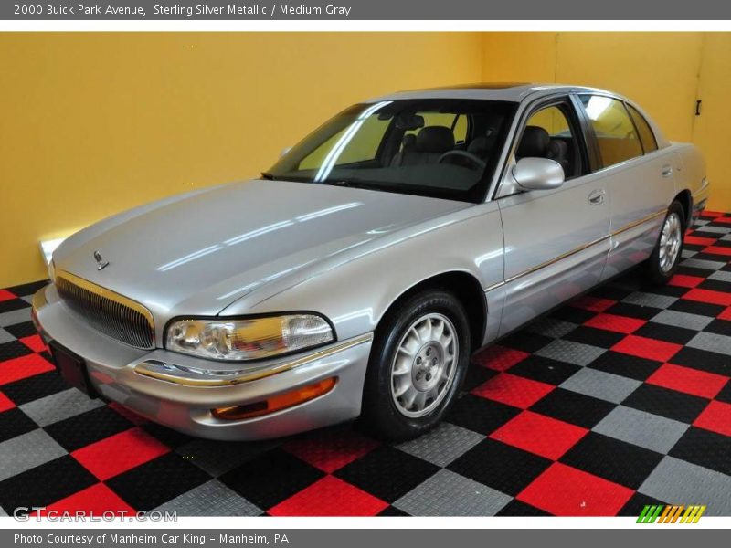 Sterling Silver Metallic / Medium Gray 2000 Buick Park Avenue