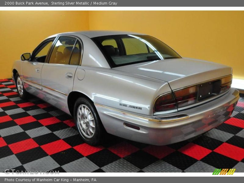 Sterling Silver Metallic / Medium Gray 2000 Buick Park Avenue