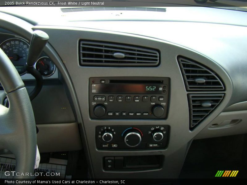 Frost White / Light Neutral 2005 Buick Rendezvous CX