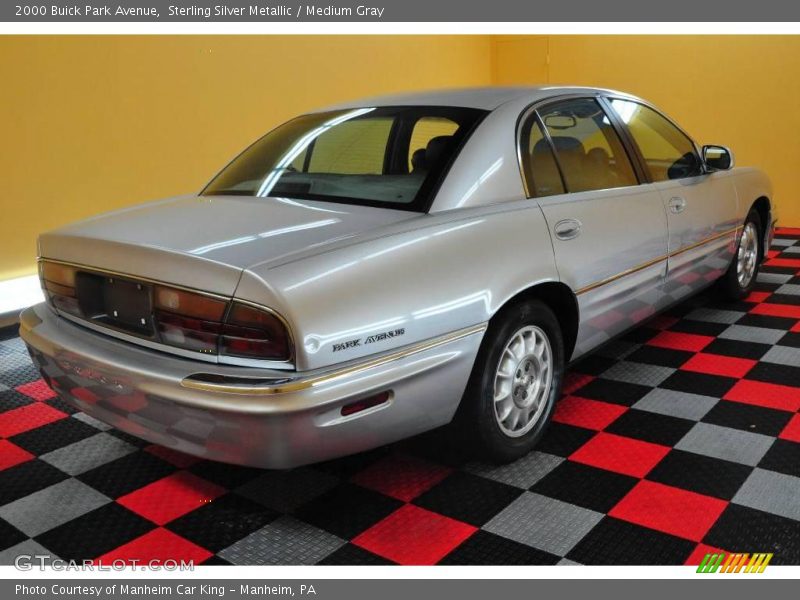Sterling Silver Metallic / Medium Gray 2000 Buick Park Avenue