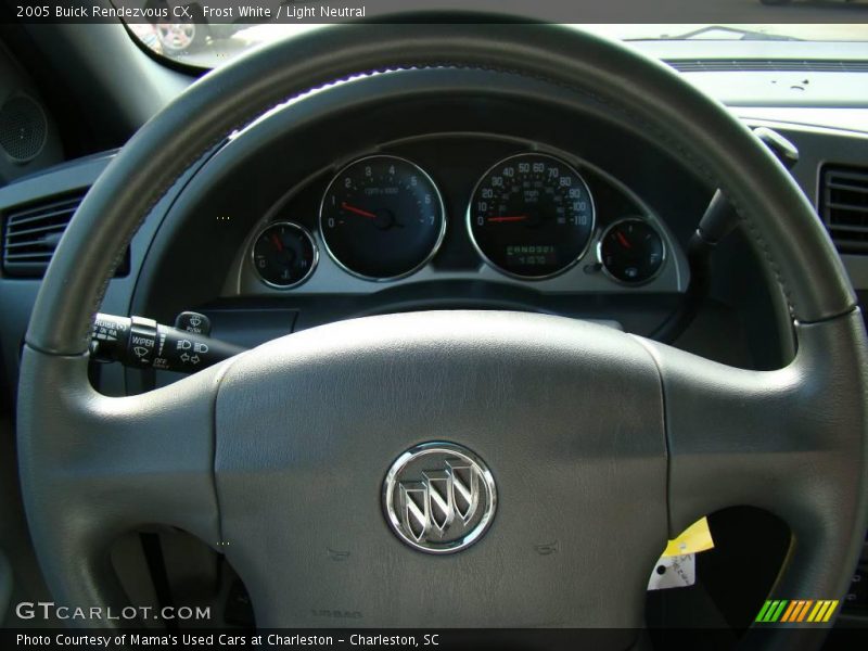 Frost White / Light Neutral 2005 Buick Rendezvous CX