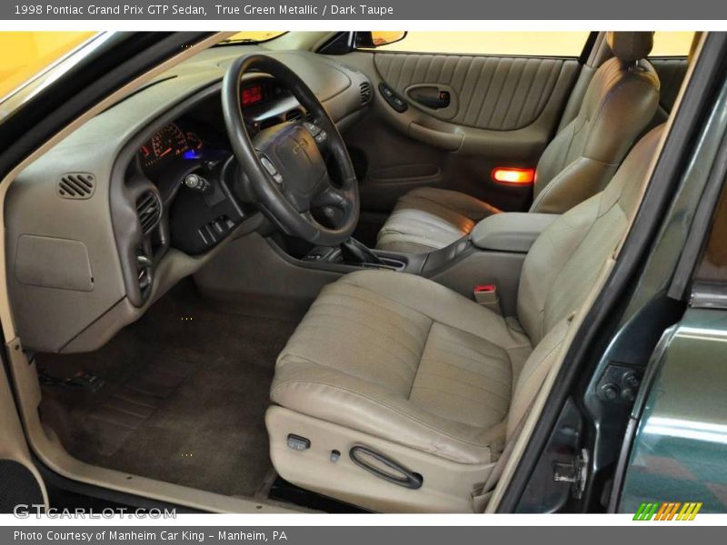 True Green Metallic / Dark Taupe 1998 Pontiac Grand Prix GTP Sedan