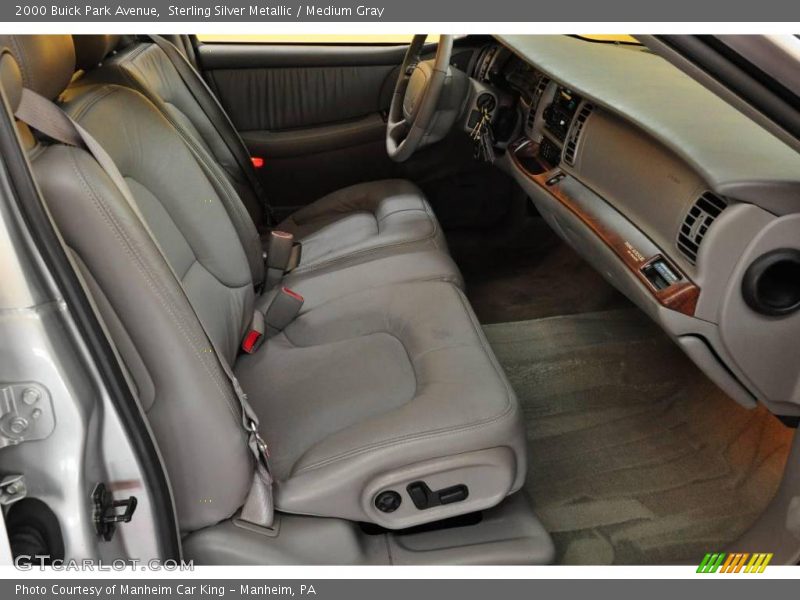 Sterling Silver Metallic / Medium Gray 2000 Buick Park Avenue