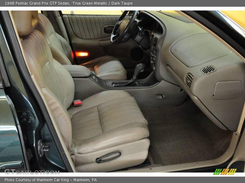 True Green Metallic / Dark Taupe 1998 Pontiac Grand Prix GTP Sedan