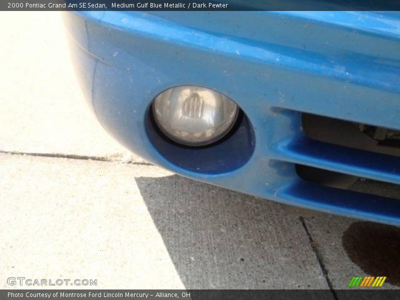Medium Gulf Blue Metallic / Dark Pewter 2000 Pontiac Grand Am SE Sedan