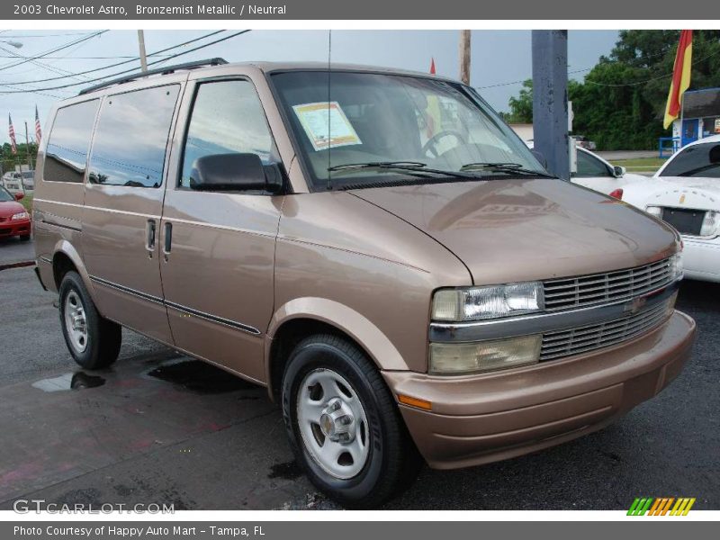 Bronzemist Metallic / Neutral 2003 Chevrolet Astro
