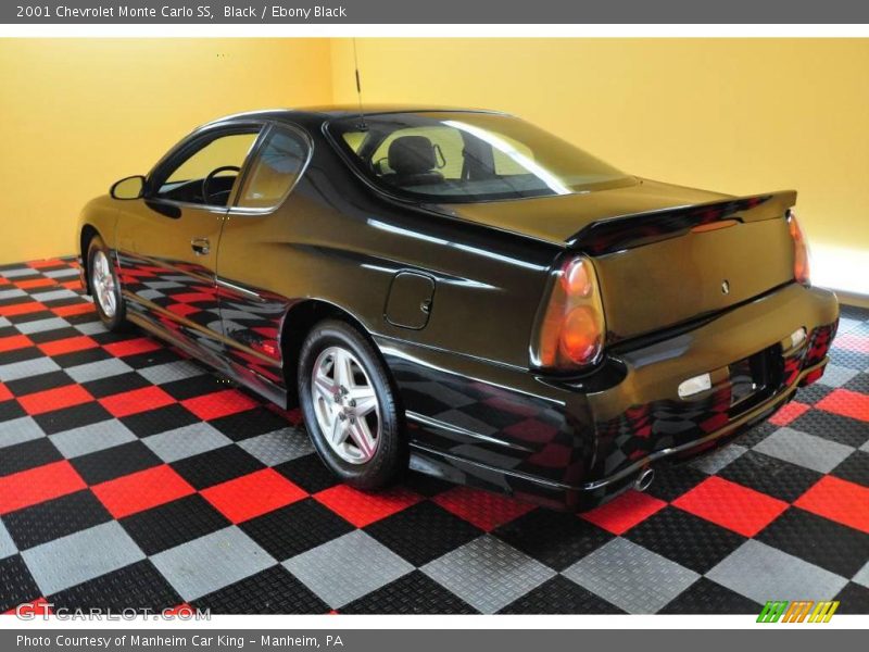 Black / Ebony Black 2001 Chevrolet Monte Carlo SS