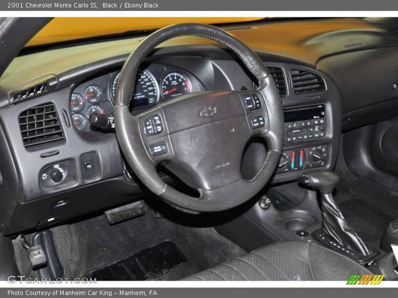 Black / Ebony Black 2001 Chevrolet Monte Carlo SS