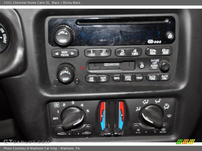 Black / Ebony Black 2001 Chevrolet Monte Carlo SS