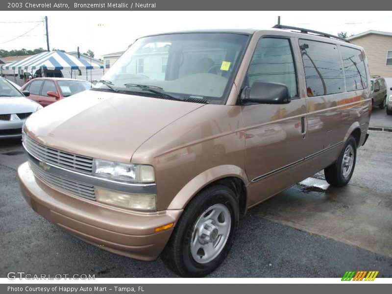 Bronzemist Metallic / Neutral 2003 Chevrolet Astro