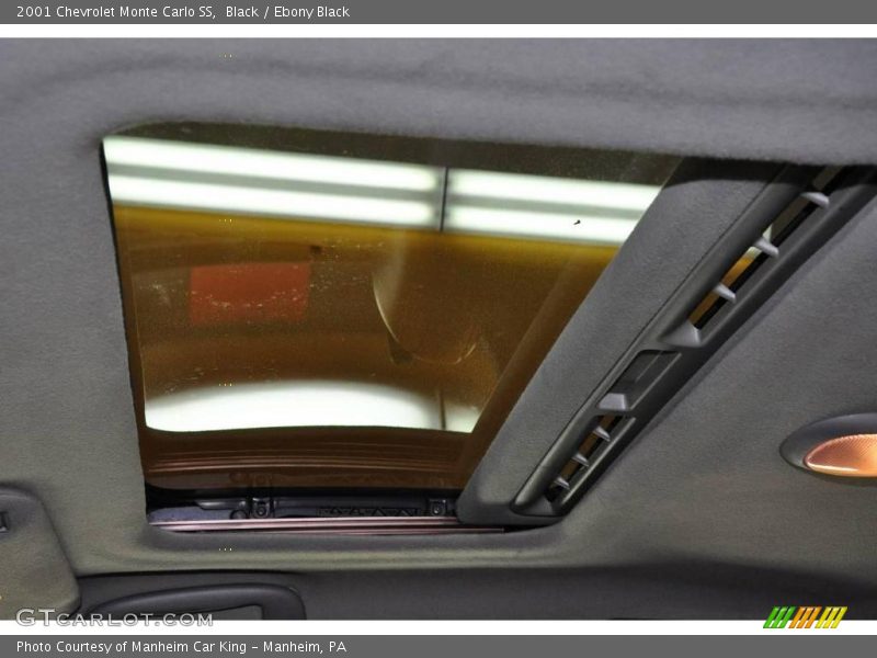 Black / Ebony Black 2001 Chevrolet Monte Carlo SS