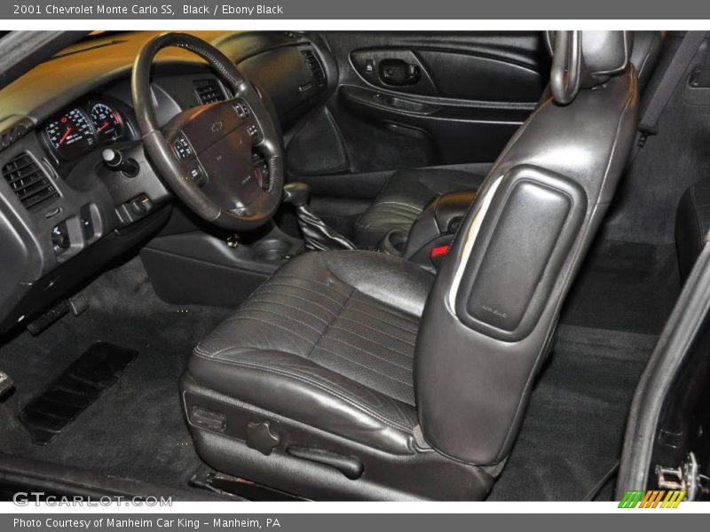 Black / Ebony Black 2001 Chevrolet Monte Carlo SS
