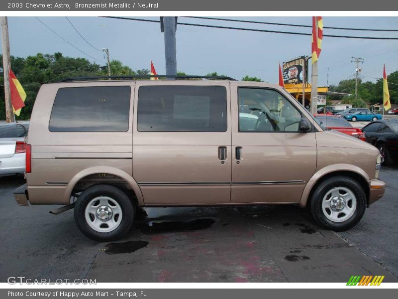 Bronzemist Metallic / Neutral 2003 Chevrolet Astro