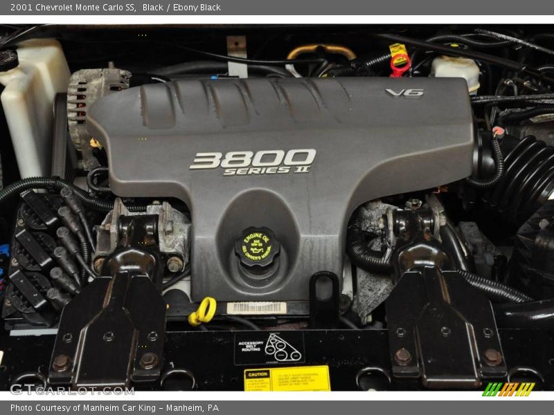 Black / Ebony Black 2001 Chevrolet Monte Carlo SS