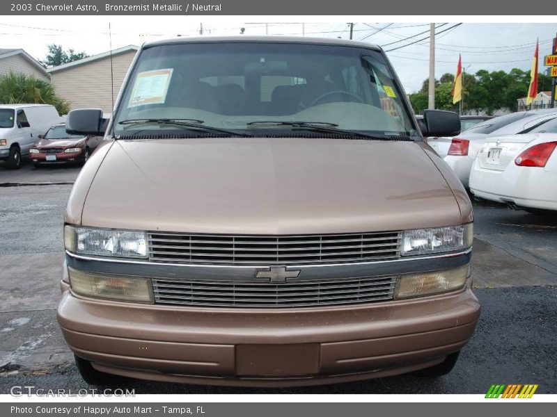Bronzemist Metallic / Neutral 2003 Chevrolet Astro