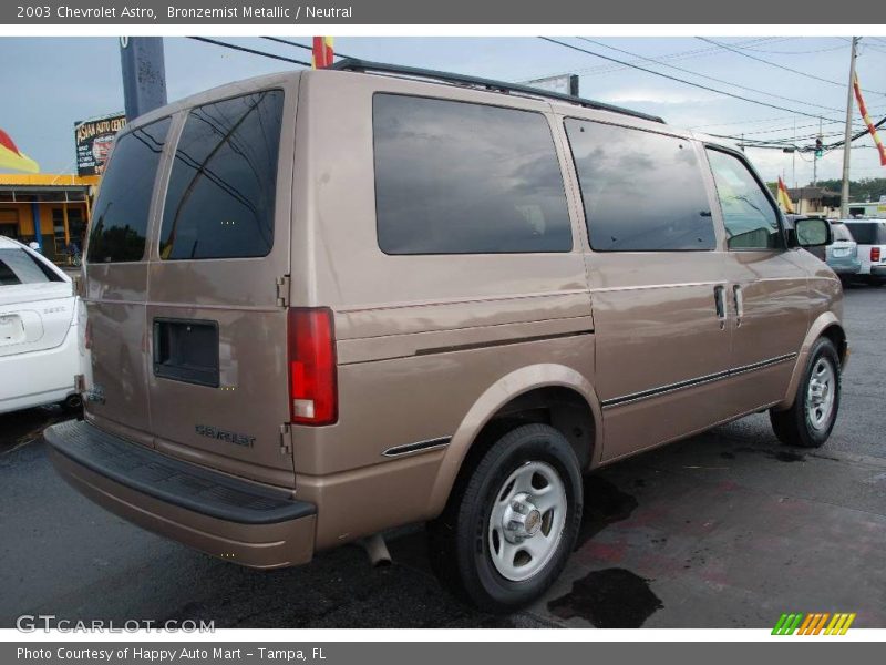 Bronzemist Metallic / Neutral 2003 Chevrolet Astro