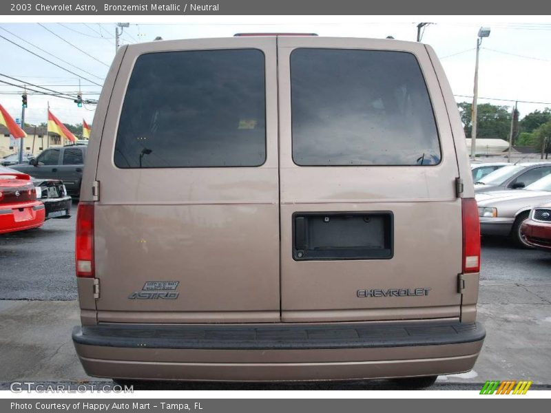 Bronzemist Metallic / Neutral 2003 Chevrolet Astro