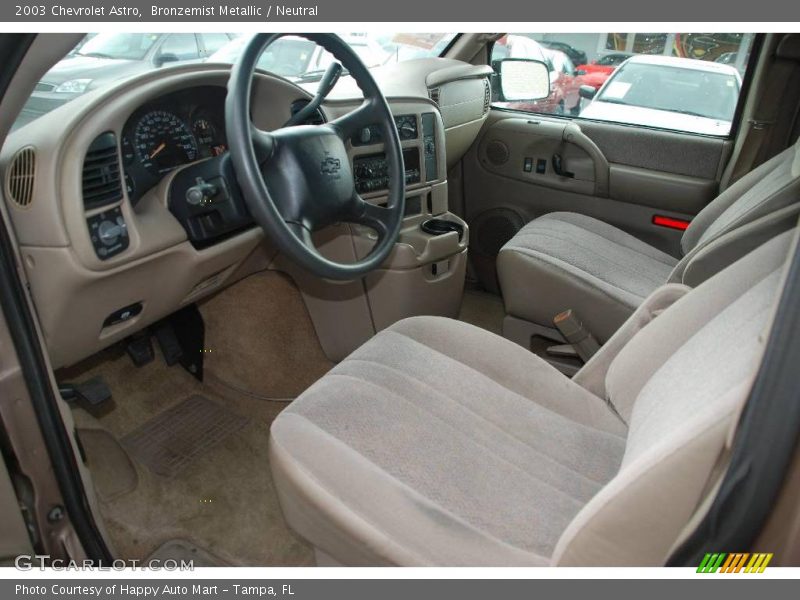 Bronzemist Metallic / Neutral 2003 Chevrolet Astro
