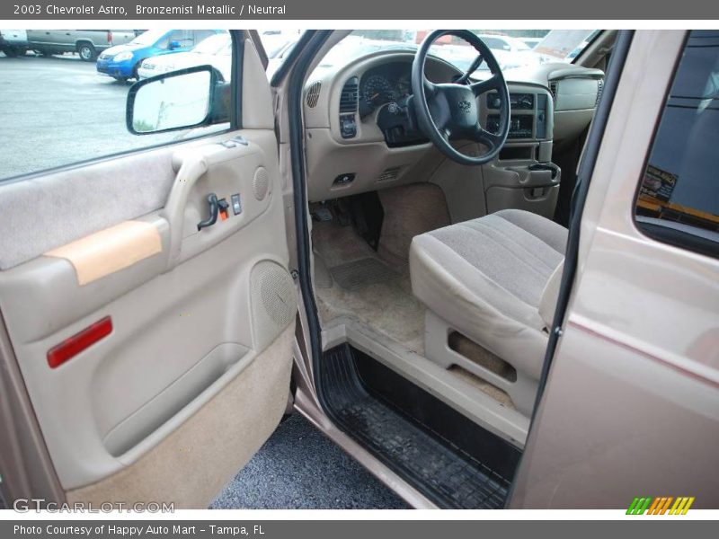 Bronzemist Metallic / Neutral 2003 Chevrolet Astro