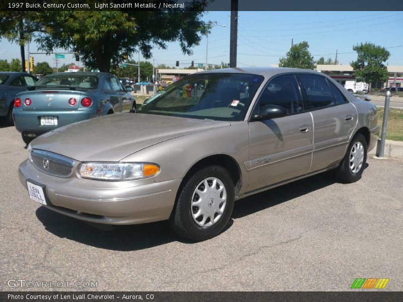 Light Sandrift Metallic / Neutral 1997 Buick Century Custom