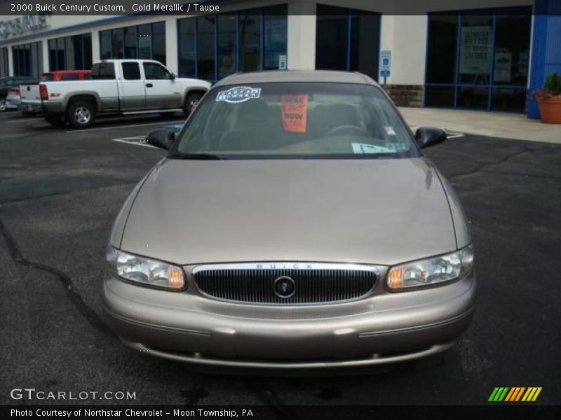 Gold Metallic / Taupe 2000 Buick Century Custom