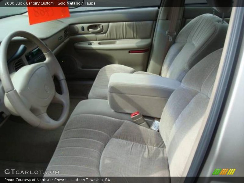 Gold Metallic / Taupe 2000 Buick Century Custom