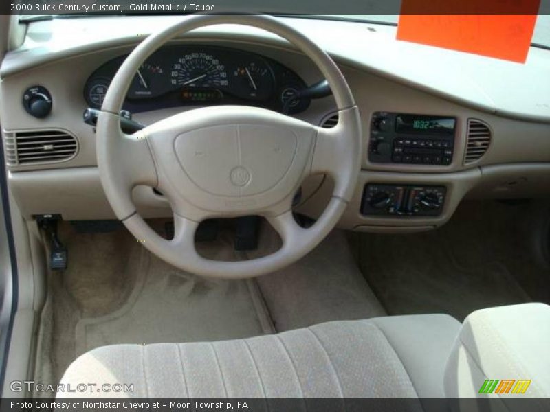 Gold Metallic / Taupe 2000 Buick Century Custom