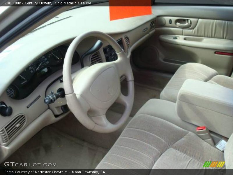 Gold Metallic / Taupe 2000 Buick Century Custom