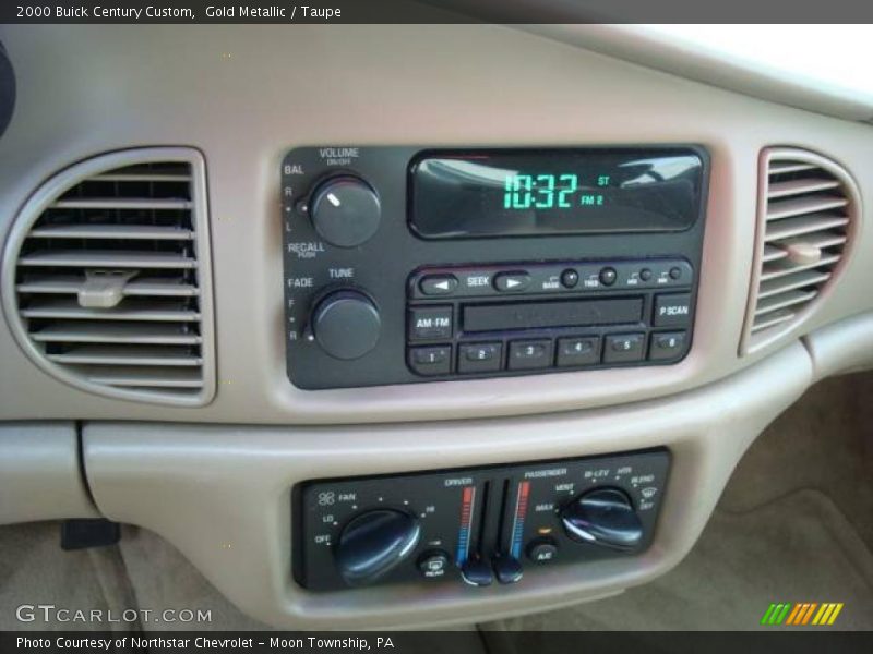Gold Metallic / Taupe 2000 Buick Century Custom