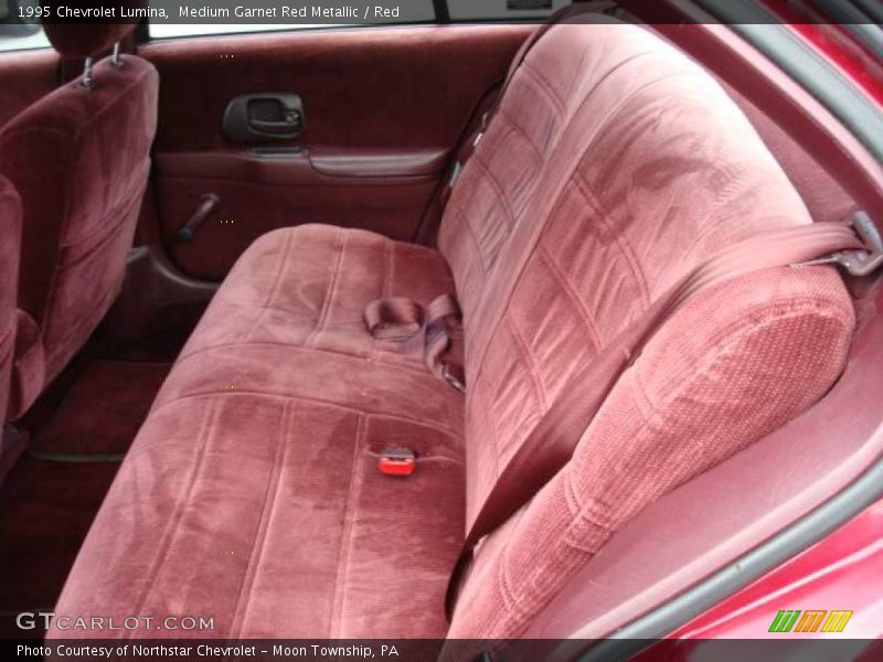 Medium Garnet Red Metallic / Red 1995 Chevrolet Lumina