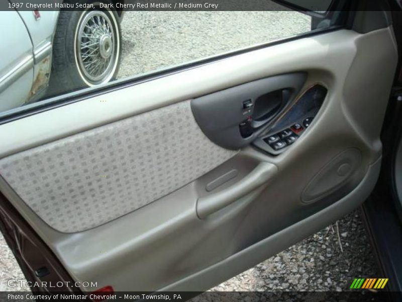 Dark Cherry Red Metallic / Medium Grey 1997 Chevrolet Malibu Sedan