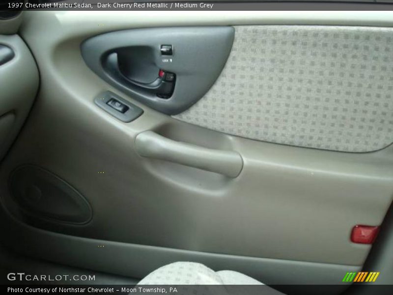 Dark Cherry Red Metallic / Medium Grey 1997 Chevrolet Malibu Sedan