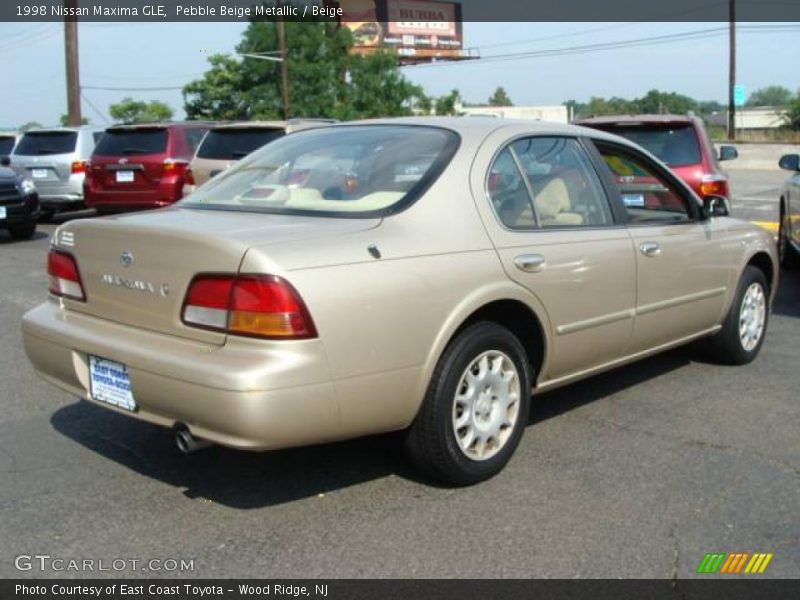 Pebble Beige Metallic / Beige 1998 Nissan Maxima GLE