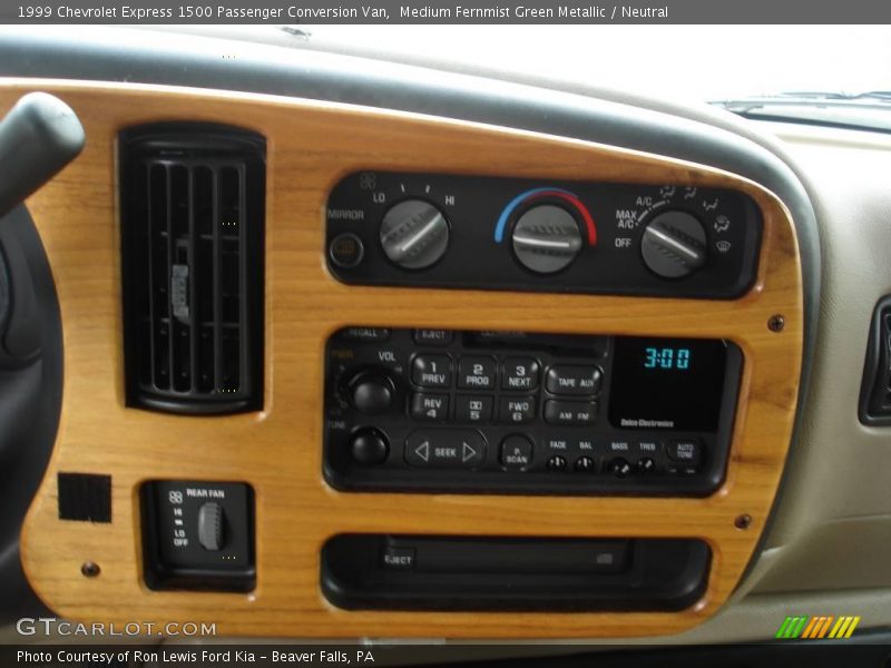 Medium Fernmist Green Metallic / Neutral 1999 Chevrolet Express 1500 Passenger Conversion Van
